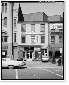 Historic Architecture - 641 Indiana Avenue - Historic Wall Art Gift