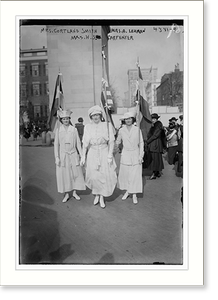 Antique Photo Print - Mrs. Cortland Smith, Mrs. A. Lehman, Mrs