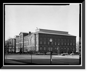Army Medical Museum & Library, Seventh Street & Independence Avenue Southwest, Washington, District of Columbia, DC - 2, Historic Print