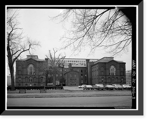 Army Medical Museum & Library, Seventh Street & Independence Avenue Southwest, Washington, District of Columbia, DC - 3, Vintage Poster