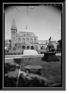 Gallaudet College, Chapel Hall, Seventh & Florida Avenue Northeast, Washington, District of Columbia, DC - 2 Classic, Historic Reproduction