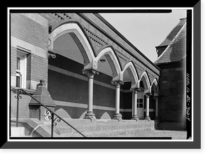 Gallaudet College, College Hall, Seventh & Florida Avenue Northeast, Washington, District of Columbia, DC - 4, Vintage Wall Art