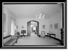 Gallaudet College, President's House, Seventh Street & Florida Avenue Northeast, Washington, District of Columbia, DC - 6 Classic, Vintage Print