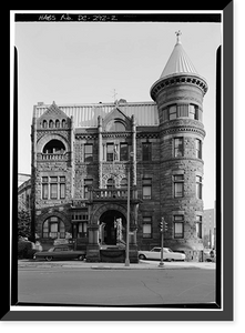 Christian Heurich Mansion, 1307 New Hampshire Avenue Northwest, Washington, District of Columbia, DC - 2, Historic Print