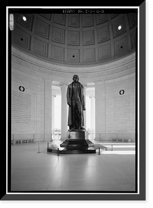 Jefferson Memorial, East Potomac Park, Washington, District of Columbia, DC - 11 Classic, Vintage Poster