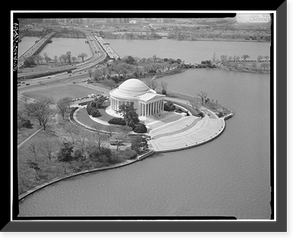 Jefferson Memorial, East Potomac Park, Washington, District of Columbia, DC - 20, Vintage Print
