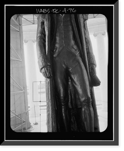 Historic Framed Print, Jefferson Memorial, East Potomac Park, Washington, District of Columbia, DC - 76,  17-7/8" x 21-7/8"
