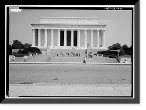Lincoln Memorial, West Potomac Park, Washington, District of Columbia, DC - 10, Antique Print