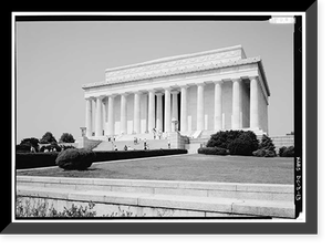 Lincoln Memorial, West Potomac Park, Washington, District of Columbia, DC - 13, Historic Print