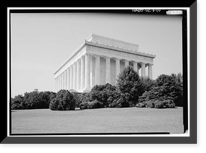 Lincoln Memorial, West Potomac Park, Washington, District of Columbia, DC - 15, Antique Poster