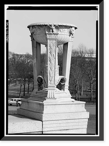 Lincoln Memorial, West Potomac Park, Washington, District of Columbia, DC - 34, Antique Print