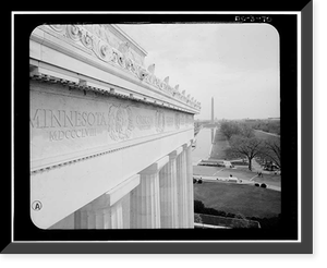Lincoln Memorial, West Potomac Park, Washington, District of Columbia, DC - 70, Vintage Wall Art