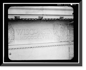 Lincoln Memorial, West Potomac Park, Washington, District of Columbia, DC - 96, Vintage Print