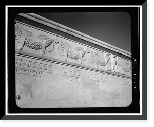 Lincoln Memorial, West Potomac Park, Washington, District of Columbia, DC - 130, Antique Print