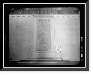 Lincoln Memorial, West Potomac Park, Washington, District of Columbia, DC - 135 Classic, Antique Wall Art