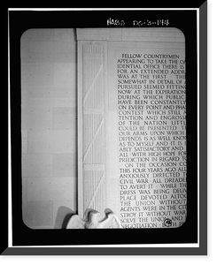 Lincoln Memorial, West Potomac Park, Washington, District of Columbia, DC - 144, Antique Print