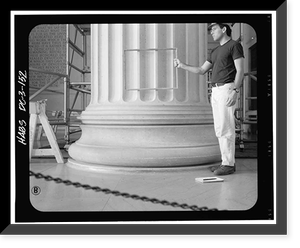 Lincoln Memorial, West Potomac Park, Washington, District of Columbia, DC - 152, Vintage Poster