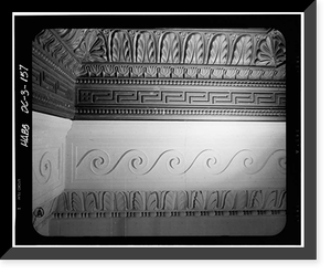 Lincoln Memorial, West Potomac Park, Washington, District of Columbia, DC - 157, Historic Reproduction