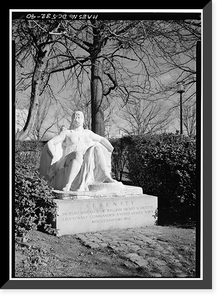 Meridian Hill Park, Bounded by Fifteenth, Sixteenth, Euclid & W Street, Washington, District of Columbia, DC - 40, Vintage Wall Art