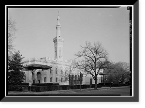 Mosque, 2551 Massachusetts Avenue Northwest, Washington, District of Columbia, DC, Antique Poster