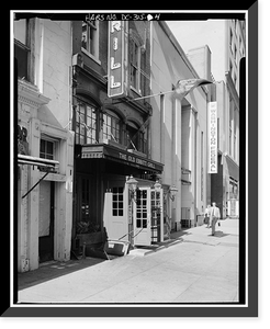 Old Ebbitt Grill, 1427 F Street Northwest, Washington, District of Columbia, DC - 4, Antique Poster