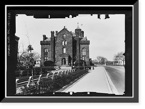 Smithsonian Institution Building, 1000 Jefferson Drive, between Ninth & Twelfth Stre, Washington, District of Columbia, DC - 122, Vintage Wall Art