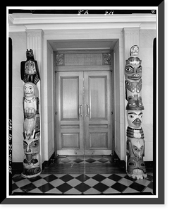 U.S. Department of the Interior, Eighteenth & C Streets Northwest, Washington, District of Columbia, DC - 125, Historic Print