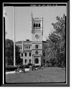 U.S. Soldiers Home, Scott Building, Rock Creek Church Road & Upshur Street Northwest, Washington, District of Columbia, DC - 5, Vintage Poster