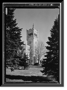 U.S. Soldiers Home, Scott Building, Rock Creek Church Road & Upshur Street Northwest, Washington, District of Columbia, DC - 6, Antique Wall Art