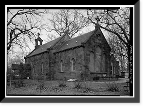 U.S. Soldiers Home, Chapel, Rock Creek Church Road & Upshur Street Northwest, Washington, District of Columbia, DC - 4, Antique Poster
