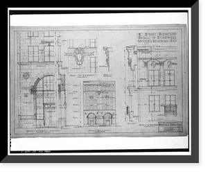 Wardman Building, K Street Northwest, 1400 Block, Washington, District of Columbia, DC - 4, Vintage Poster