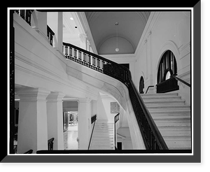 Washington Public Library, Eighth & K Streets Northwest, Mount Vernon Square, Washington, District of Columbia, DC - 11 Classic, Vintage Print