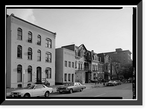Historic Framed Print, 2000-2042 I Street (Commercial Buildings), Washington, District of Columbia, DC - 3,  17-7/8" x 21-7/8"