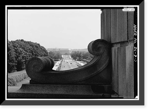 Historic Framed Print, Arlington Memorial Bridge, Spanning Potomac River between Lincoln Memorial &, Washington, District of Columbia, DC - 3,  17-7/8" x 21-7/8"