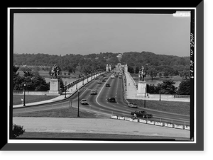 Arlington Memorial Bridge, Spanning Potomac River between Lincoln Memorial &, Washington, District of Columbia, DC - 9, Vintage Poster