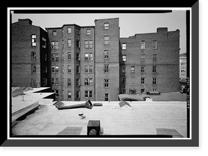 Historic Framed Print, 920-930 F Street, Northwest (Commercial Buildings), Washington, District of Columbia, DC - 8,  17-7/8" x 21-7/8"