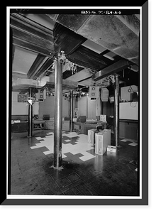 Historic Framed Print, Atlantic Building, 930 F Street, Northwest, Washington, District of Columbia, DC - 6,  17-7/8" x 21-7/8"