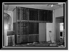 Historic Framed Print, Atlantic Building, 930 F Street, Northwest, Washington, District of Columbia, DC - 9,  17-7/8" x 21-7/8"