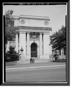 City Post Office, 2 Massachusetts Avenue, Northwest, Washington, District of Columbia, DC - 7, Antique Poster