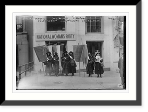 Mrs. H.L. Martin, Julia Hurlbut, L. Eastman, Helen Klumph, Mrs. I McCleary, and Mrs. S.A. Greene, Antique Poster