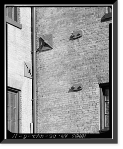 Navy Yard, Ordnance Building, Intersection of Paulding & Kennon Streets, Washington, District of Columbia, DC - 11, Antique Poster