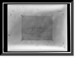 Navy Yard, Quarters B, East Side of Drill Field, Washington Navy Yard, Washington, District of Columbia, DC - 8, Historic Print