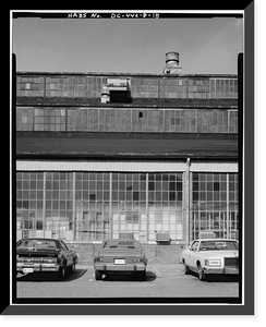 Navy Yard, Boilermakers Shop, Navy Yard Annex, Washington, District of Columbia, DC - 15, Vintage Print