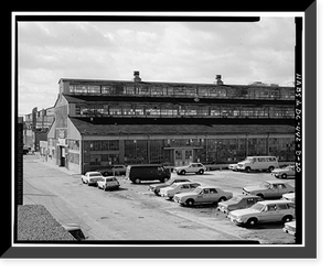 Navy Yard, Boilermakers Shop, Navy Yard Annex, Washington, District of Columbia, DC - 20, Vintage Print