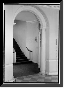 Historic Framed Print, Octagon House, 1799 (1741) New York Avenue, Northwest, Washington, District of Columbia, DC - 8,  17-7/8" x 21-7/8"