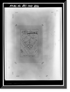 Historic Framed Print, Octagon House, 1799 (1741) New York Avenue, Northwest, Washington, District of Columbia, DC - 14,  17-7/8" x 21-7/8"