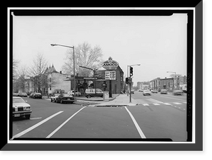 Historic Framed Print, Florida Avenue, Washington, District of Columbia, DC - 9,  17-7/8" x 21-7/8"