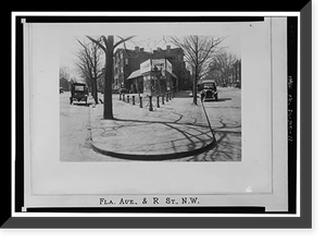 Florida Avenue, Washington, District of Columbia, DC - 13, Antique Print