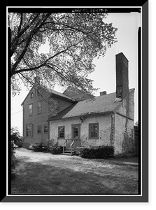 Historic Framed Print, Brecknock, U.S. Route 13, Camden vicinity, Kent County, DE - 4,  17-7/8" x 21-7/8"