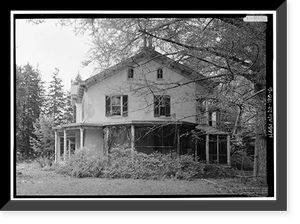 Historic Framed Print, Greenwold, 625 South State Street, Dover, Kent County, DE - 6,  17-7/8" x 21-7/8"